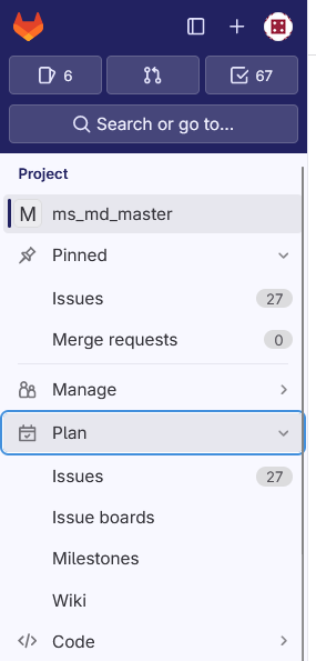 project issue