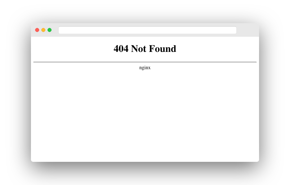 404 default
